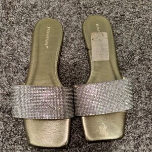 Rhinestone sandals